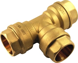 Isiflo - Fitting met 3 aansluitingen Hsf Knelrfit3 T-Kopp 63