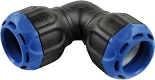 Isiflo - Sprint Fitting met 2 aansluitingen Hsf Instkfit2 Knie 2X 50X50