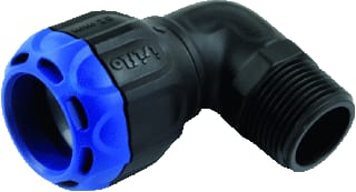 Isiflo - Sprint Fitting met 2 aansluitingen Hsf Kniekopp 40X1.1/4