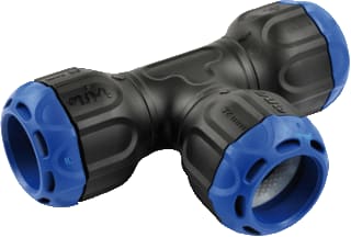 Isiflo - Sprint Fitting met 3 aansluitingen Hsf Instkfit3 T3 Push 50X50X50