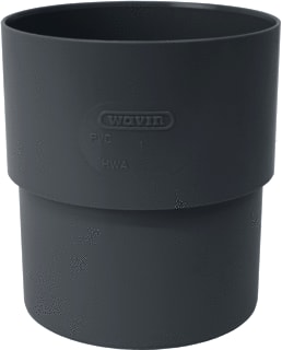 Wavin - HWA Fitting met 2 aansluitingen Verb/St 100 M/Verj/Sp