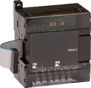 Omron - CONTROL SYSTEMS CP1 PLC analoge in- en uitgangsmodule Plc I/O Mod. Cp1W-Mab221