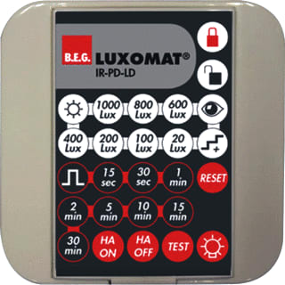 BEG - Luxomat IR-AFST Toebeh./onderdelen bewegingssensor Ir Afstandsbed Pd4-Gh-Ld