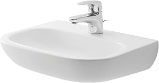 Duravit - D-Code Wastafel / Fontein Fontein Med Z/Kg