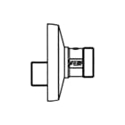 Securex - S-koppeling Afsl.S-Koppeling 1/2X3/4