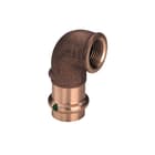Viega - Sanpress 2214.2 Fitting met 2 aansluitingen Prfi Knie Brons 90Gr15X3/4"Bin