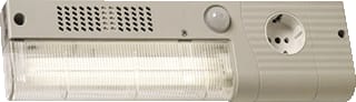 Eldon - Armatuur voor kast/lessenaar lamp 11w + sensor ltsm11