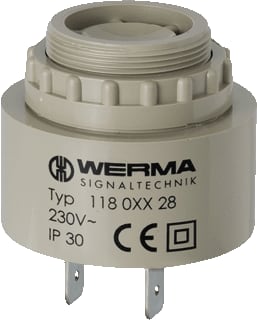 Werma - Installation Buzzers and Sounders 119 Zoemer 24Va