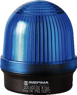 Werma - Mini 200 Continu licht Perm Bm 12-230Vac/Dc Bl