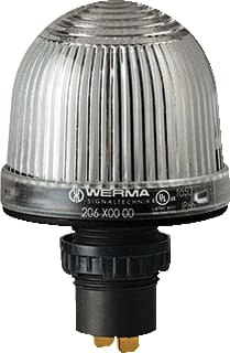 Werma - Mini 206 Continu licht perm em 12-48vac/dc cl