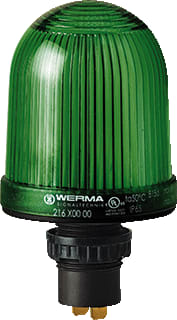 Werma - Mini 216 Continu licht perm em 12-48vac/dc gn