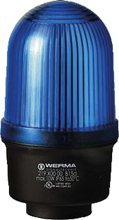 Werma - Mini 219 Continu licht perm rm 12-230vac/dc bl