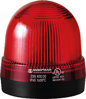 Werma - Mini 220 Continu licht Perm Bm 12-230Vac/Dc Rd