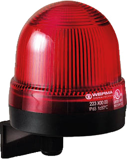 Werma - Mini 223 Continu licht perm wm 12-230vac/dc rd