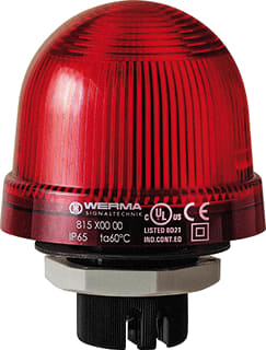 Werma - Mini 816 Knipperlicht Led Pinklicht 24Vac/Dc Rd