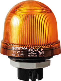 Werma - Mini 816 Continu licht led em 115vac ye