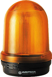 Werma - Midi 826 Continu licht lamp bewaakt bm 24vdc ye