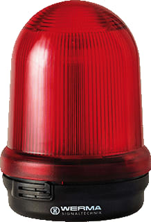 Werma - Midi 829 Continu licht led bewaakt bm 24vdc rd