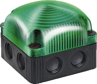 Werma - FlexSQUARE 853 Continu licht Led Bwm 115-230Vac Gn