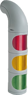 Werma - Traffic Light 894 Continu licht Cont. Led 24Vdc Rd/Ye/Gn