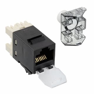 COMMSCOPE NETCONNECT - Modulaire connector Cat6 Utp Sl Rj45+Stofklep