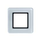 Hager Berker - Q.7 Afdekraam schakelmateriaal Hgr Afdkrm 1V-Q7 Gls Polwt