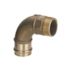 Viega - Sanpress 2214 Fitting met 2 aansluitingen Prfi Bocht Brons 90Gr 12X3/8"