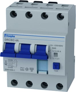 Doepke - Aardlekautomaat A C40/30Ma/3P+N