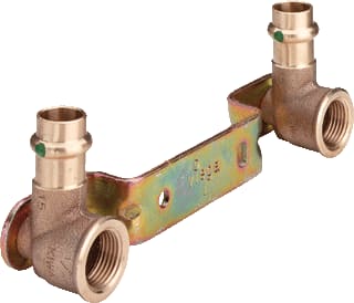 Viega - Sanpress 2222 Muurplaat op beugel Prfi Montbeug 15X1/2"-150