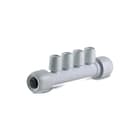 Wavin - CV/perslucht/tap/koelwater verdeler Hep2O W 4Weg Vrdeler Instk