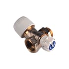 Wavin - CV/perslucht/tap/koelwater verdeler Hep2O W Afsltb-Wegverd22X¾