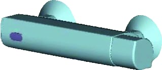 Rada - Tec 600 Douchemengkraan (opbouw) Elek.Kr Dche