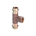 Viega - Sanpress 2217.2 Fitting met 3 aansluitingen Prfi T Stuk Brons 42X1/2X42