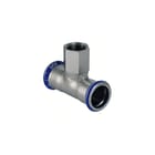 Geberit - Mapress RVS FKM Fitting met 3 aansluitingen mapr rvsfkmblw ovrgntst18¾