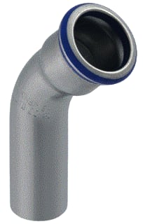 Geberit - Mapress RVS FKM Fitting met 2 aansluitingen Fitting 50243