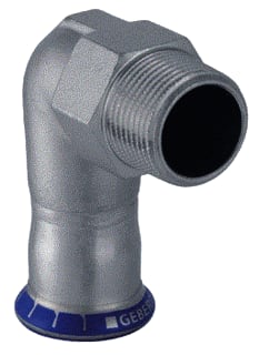 Geberit - Mapress RVS FKM Fitting met 2 aansluitingen fitting 50526