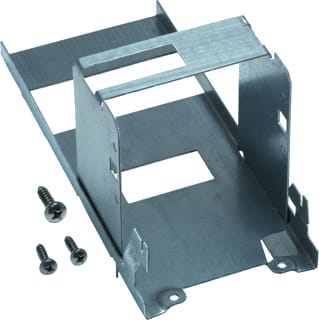 Hager Weber - Draagbeugel/adapter voor DIN-rail comphdr verl 1 rail lg/hg