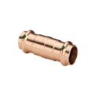 Viega - Sanpress 2215.5 Fitting met 2 aansluitingen Prfi Overschuifsok Brons 28Mm
