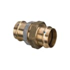 Viega - Sanpress 2260 Fitting met 2 aansluitingen Prfi 3-Delige Kopp Brons 28Mm