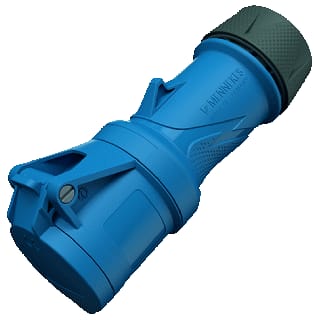Mennekes - PowerTopXtra CEE-koppelcontactstop Kopstop 16A3P 6H230V Ergo