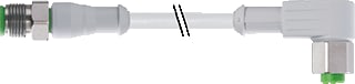 MURR - Connection technology F&B Sensor/actorkabel met connector f&b m12-m12 90° 1,0m