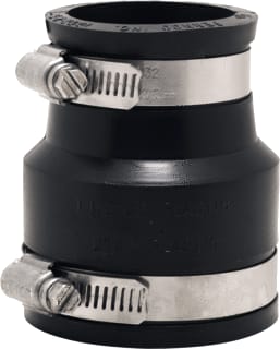 Fernco - Fitting met 2 aansluitingen Koppeling 63-50/50-40 Mm