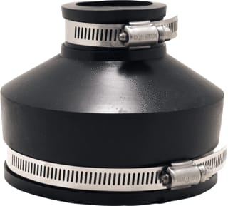 Fernco - Fitting met 2 aansluitingen Koppeling 114-98/50-40 Mm