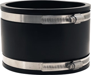 Fernco - Fitting met 2 aansluitingen Koppeling 136-118 Mm