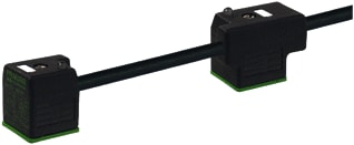 MURR - Sensor/actorkabel met connector msud pvc-jz 4x0,75 zw18mm