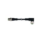 MURR - Sensor/actorkabel met connector M12 Male 0/ M12 Fem 90
