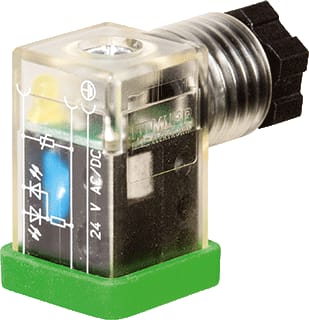 MURR - Sensor/actorkabel met connector Con Led Ci 9,4Mm 24Vuc