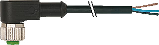 MURR - Sensor/actorkabel met connector M12 Pvc-Jb 5X0,34 Zw5M