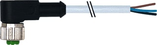 MURR - Sensor/actorkabel met connector m12 fem 90 4x0,34 gr 1,5m