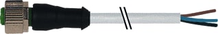 MURR - Sensor/actorkabel met connector M12 Fem Met Kab